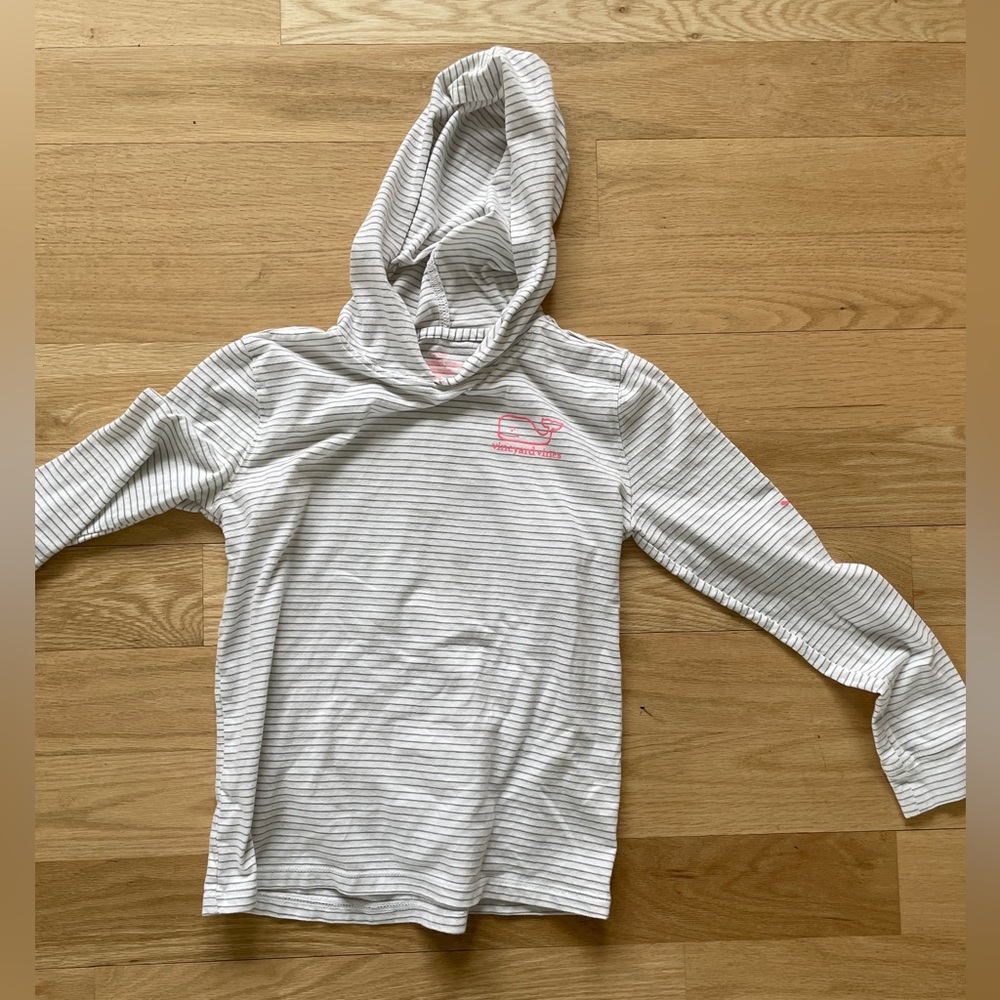 Vineyard Vines Hooded Long Sleeve Top - Youth M(10-12)